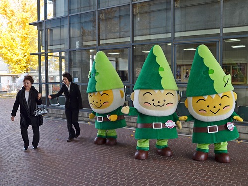 写真1：お出迎えするぬまたんち