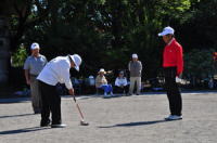写真：ゲートボール大会