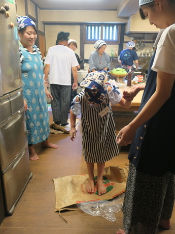 うどん踏み