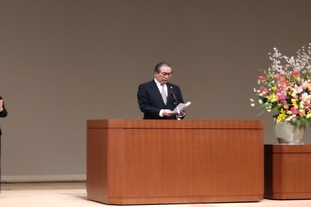 落合勝利　武蔵野市議会議長