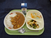 給食メニューのイメージです（当日のメニューとは異なります）