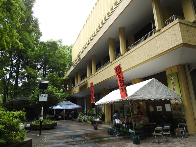 物販テントの様子