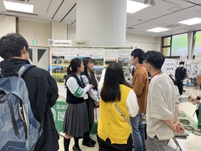 尾瀬高校生徒によるパネル展示